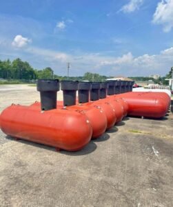 500 gallon underground propane tank